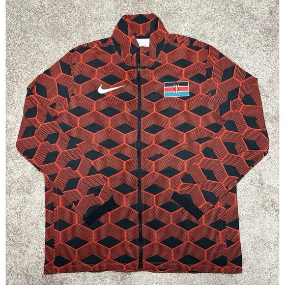 Nike Kenya Pro Elite Team Track & Field Podium Jacket CI8739-010 Men's XL NWOT - Picture 1 of 8